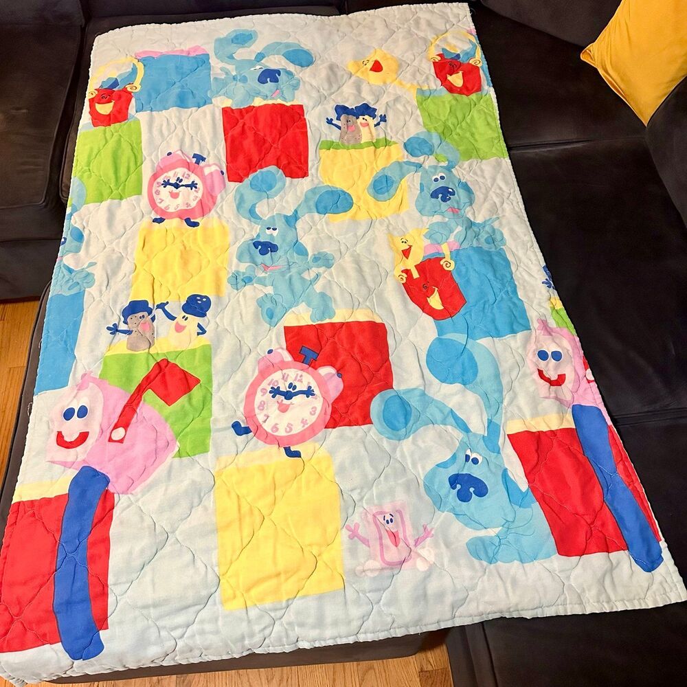 Y2K Blues Clues Toddler Comforter